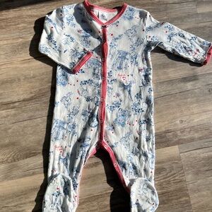 Petit Bateau Parisian Footie Pajama